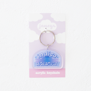 Indica is for Dreamers Acrylic Keychain
